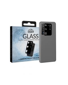 Folie Sticla Camera Samsung Galaxy S20 Ultra Eiger 2.5D Glass Clear Black