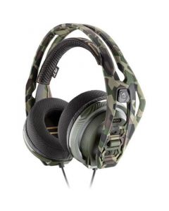 Casti Gaming Plantronics RIG 400HX Jack 3.5mm Forest Camo Over-Ear (cu microfon si cu fir)