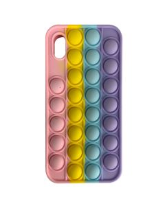 Husa iPhone XR Lemontti Pop it Multicolor