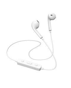 Casti In-Ear Borofone BE22 Free Run, Bluetooth, Alb