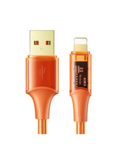Cablu Mcdodo Amber Series Fast Charging Lightning, 1.2m Orange
