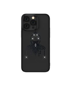 Husa cu Cristale Swarovski iPhone 14 Pro Devia Summer Series Protective Black