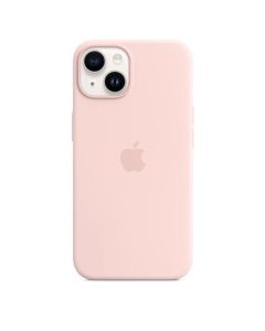 Husa Originala iPhone 14 Apple Silicon, MagSafe, Chalk Pink