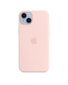 Husa Originala iPhone 14 Plus Apple Silicon, MagSafe, Chalk Pink