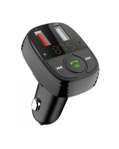 Modulator FM Devia Smart Series Dual USB ,Bluetooth, display, QC3.0, Black