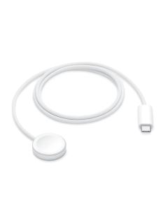 Apple Cablu Original de incarcare Magnetic pentru Apple Watch, Fast Charger, USB-C, 1m, Alb