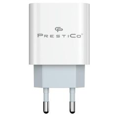 Prestico Incarcator Retea F8A USB-C PD, Fast Charge, 20W Alb