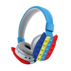Casti Bluetooth Over-Ear Wireless OEM Pop it Blue