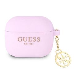Husa Airpods 3 Guess Silicon 4G Charms Mov